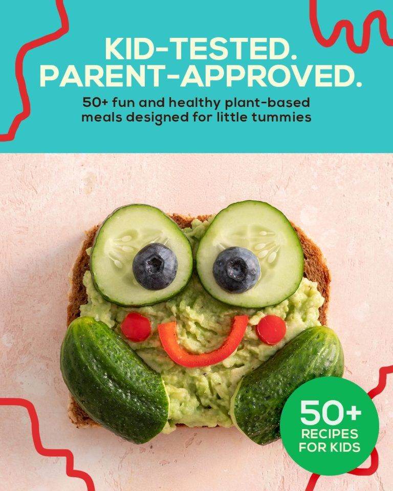 Welcome to the Plant-Based For Kids Cookbook 