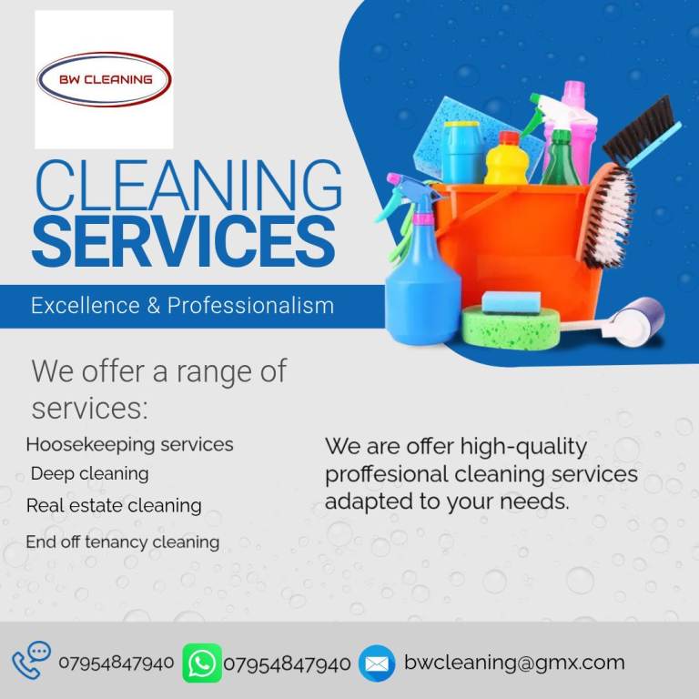 RELIABLE CLEANING SERVICES  AVALIABLE