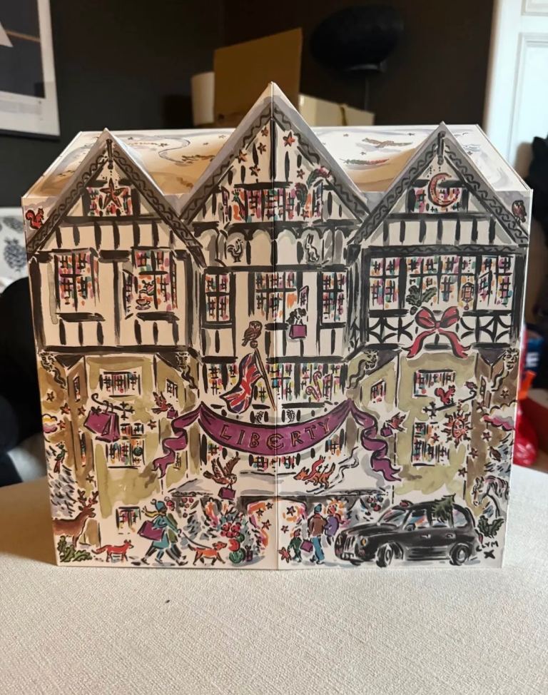 Liberty London Advent Calendar House (empty!!)