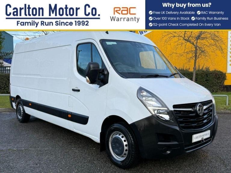 2021 Vauxhall Movano 2.3 CDTi 3500 BiTurbo Edition Panel Van 5dr FWD L3 H2 Euro 