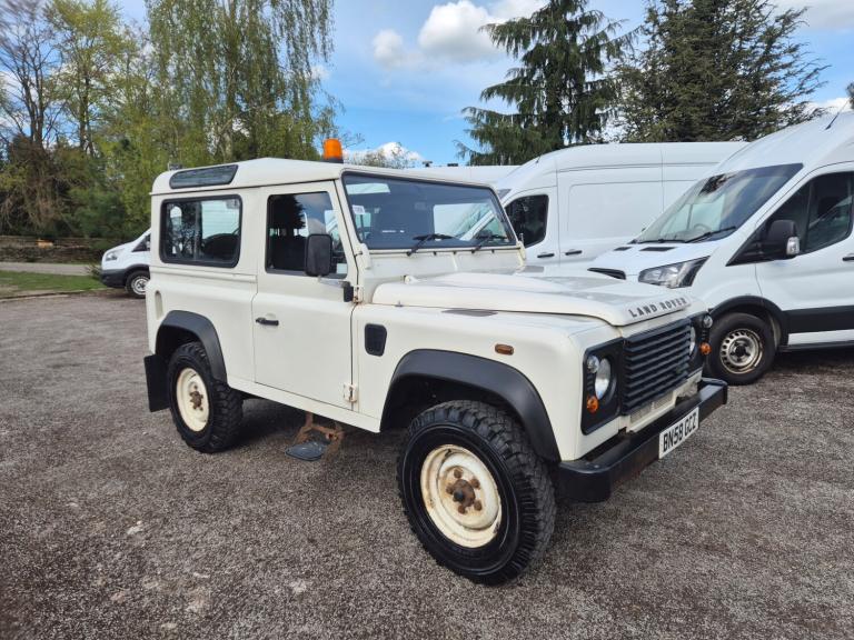 2008 Land Rover Defender Station Wagon TDCi 90 DIRECT SEVERN TRENT ESTATE Diesel Manual
