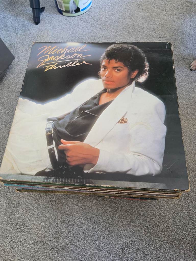 Large Collection of Vinyl Records