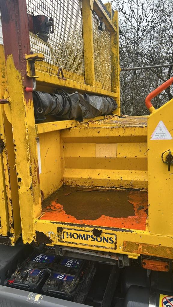 2012 (62) MERCEDES ATEGO 816 TIPPER. 7.5 TON GWV. THOMPSON STEEL BODY