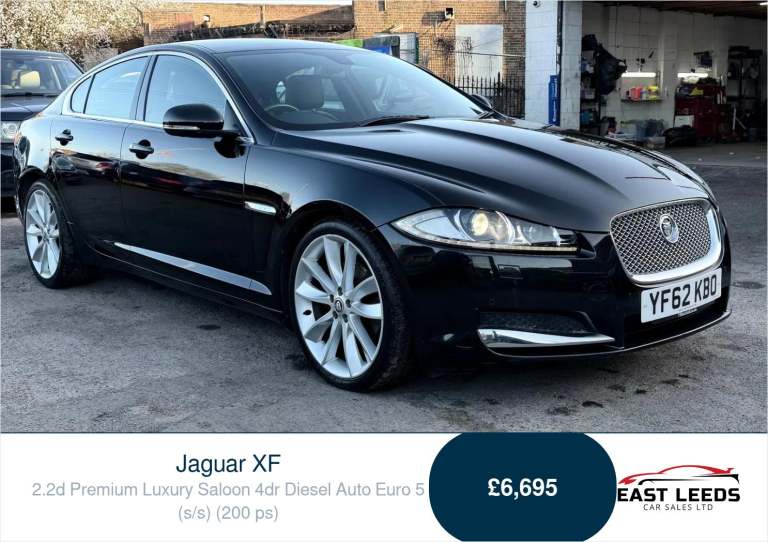 2013 Jaguar XF 2.2d [200] Premium Luxury 4dr Auto SALOON DIESEL Automatic