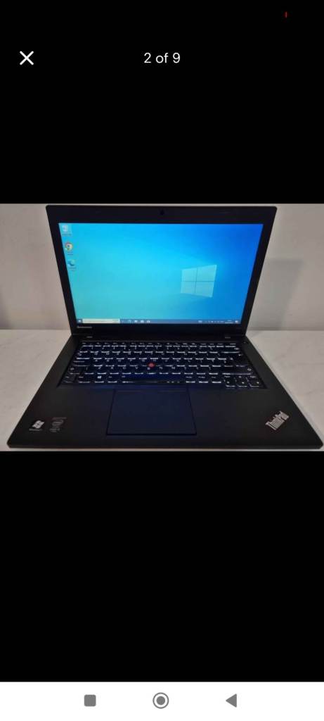 Lenovo Thinkpad T440 Laptop including charger - 8GB RAM - 180GB SSD - 