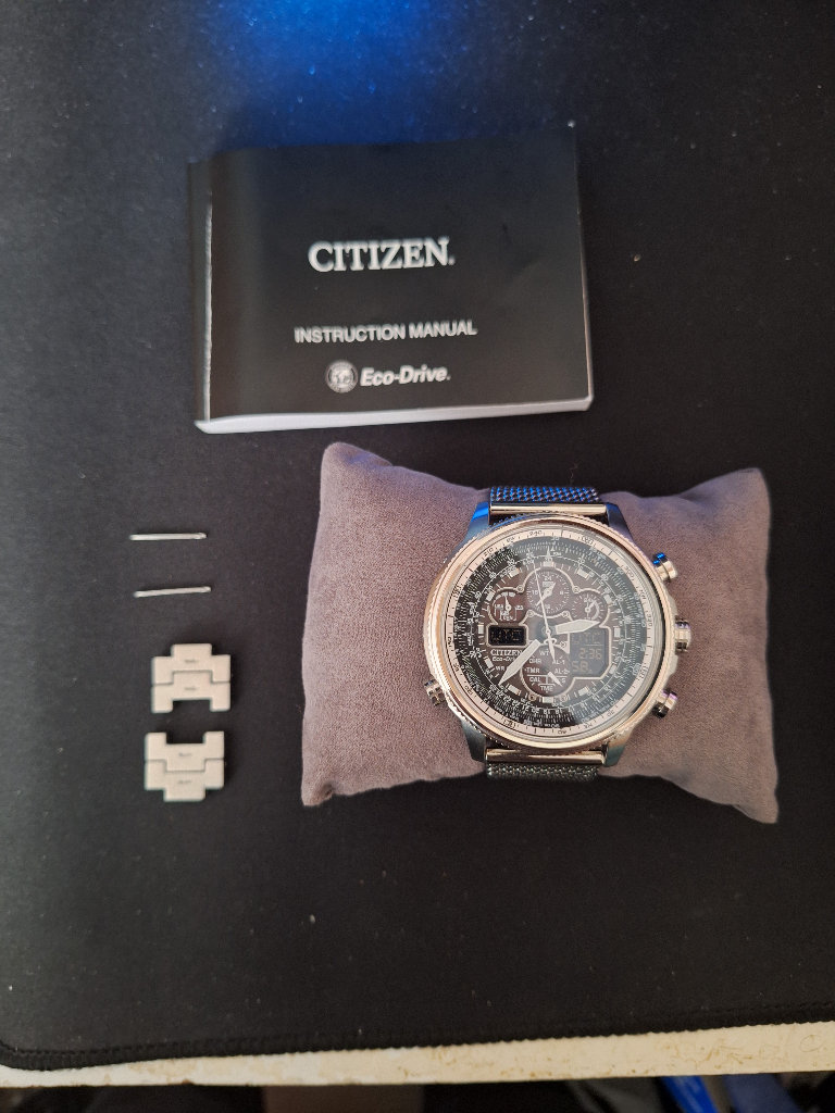 Citizen Navihawk watch A-T eco drive