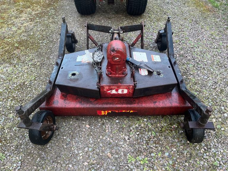 topper mower deck for compact tractor 