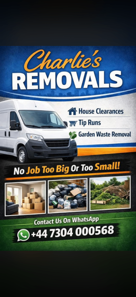 Man with a van removals 