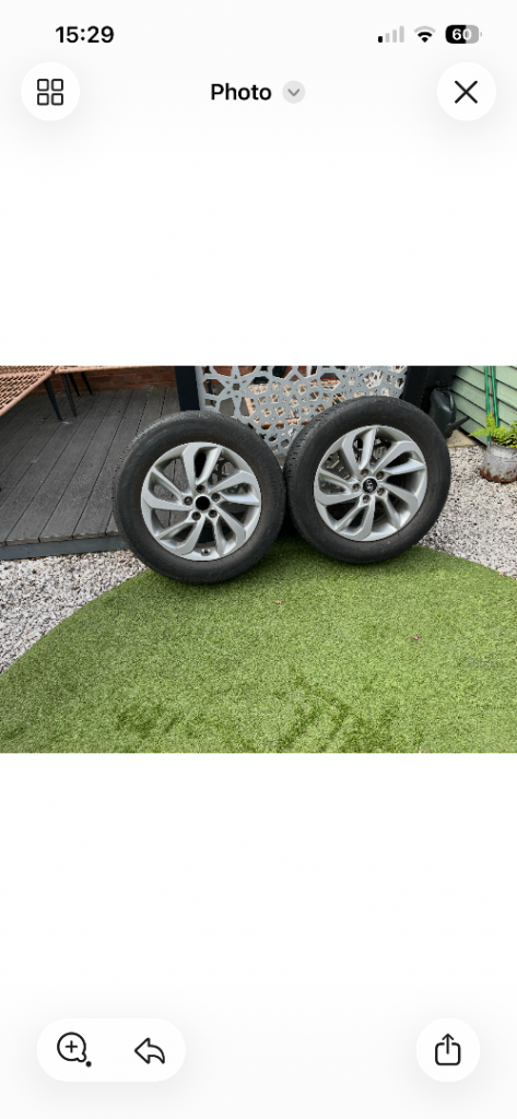 Hyundai alloy wheels