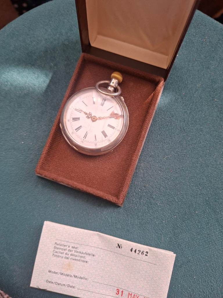 Vintage Breguet rubis 17 pocket watch