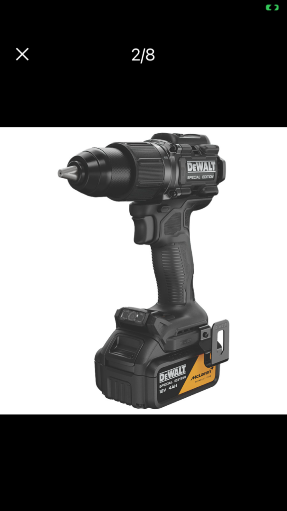 Wanted dewalt mclaren 18v drill ££££££