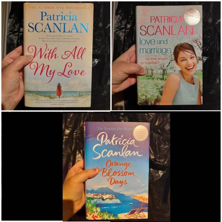 Patricia Scanlan [Books] x3