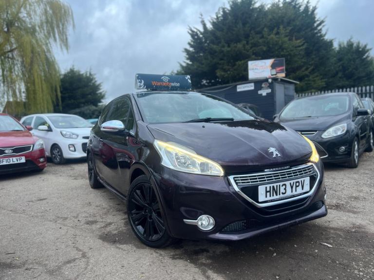 2013 Peugeot 208 1.6 THP XY 3dr HATCHBACK PETROL Manual