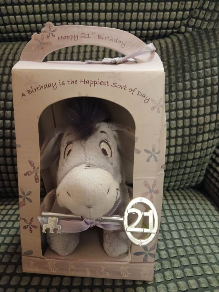 image for 21st eeyore birthday gift