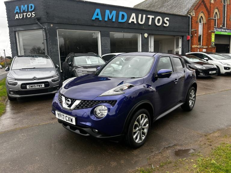 2017 Nissan Juke 1.2 DiG-T Tekna 5dr HATCHBACK Petrol Manual
