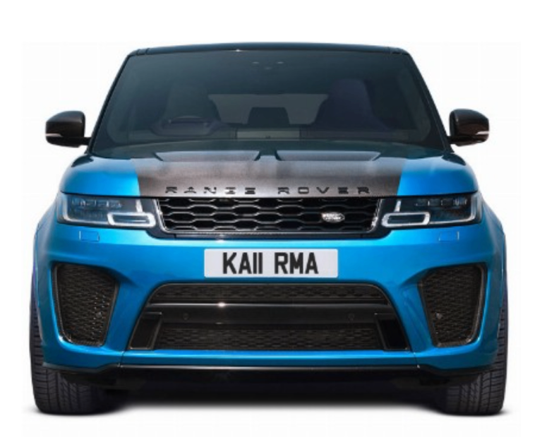 Private number plate KA11 RMA