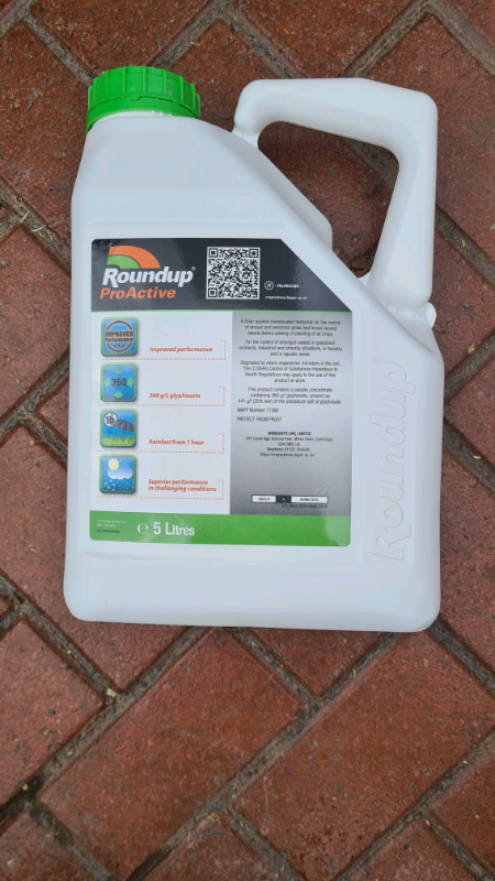 ROUNDUP 5 LITRE PROACTIVE WEEDKILLER 