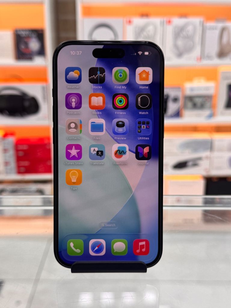 iPhone 15 128GB Black Titanium With Warranty 