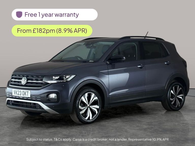 2023 Volkswagen T-Cross 1.0 TSI 110 Black Edition 5dr HATCHBACK PETROL Manual