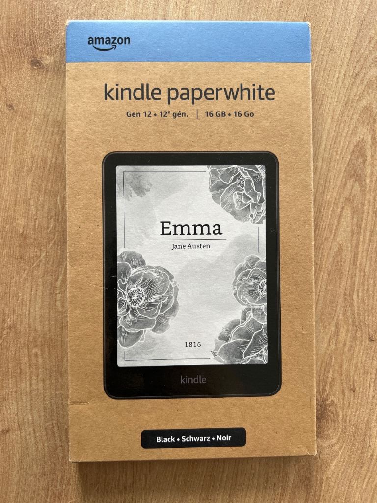Amazon Kindle Paperwhite 16GB – Black, Brand New