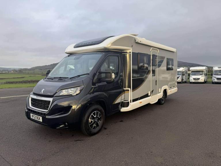 2021 BAILEY AUTOGRAPH 74-2 4 BERTH FIXED BED MOTORHOME WITH ONLY 6K MILES ANDERSON MOTORHOME SALES