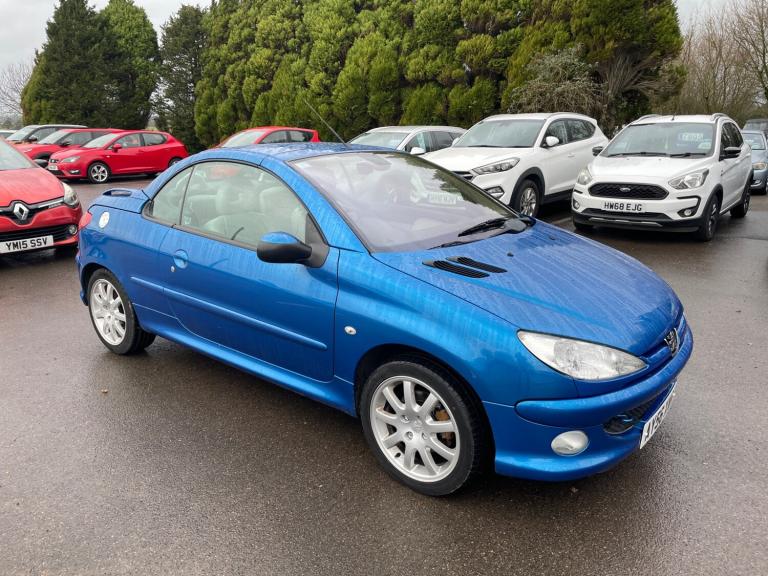 2006 Peugeot 206 1.6 Allure 2dr [AC] CONVERTIBLE Petrol Manual
