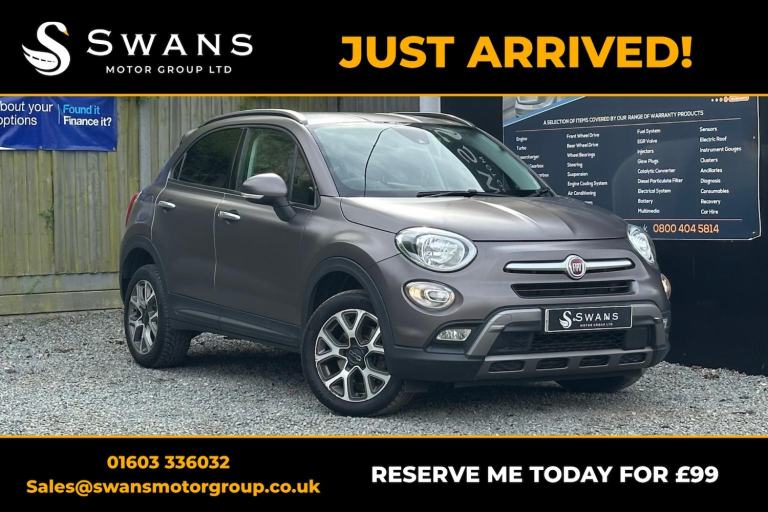 FIAT 500X 2.0 500x 2.0 Multijet 140hp Cross 4x4 Auto Bronze Auto Diesel 2018