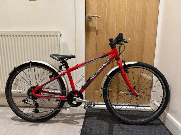 Childrens Islabike Beinn 24 Hybrid Bike, Red, Ready To Ride! 