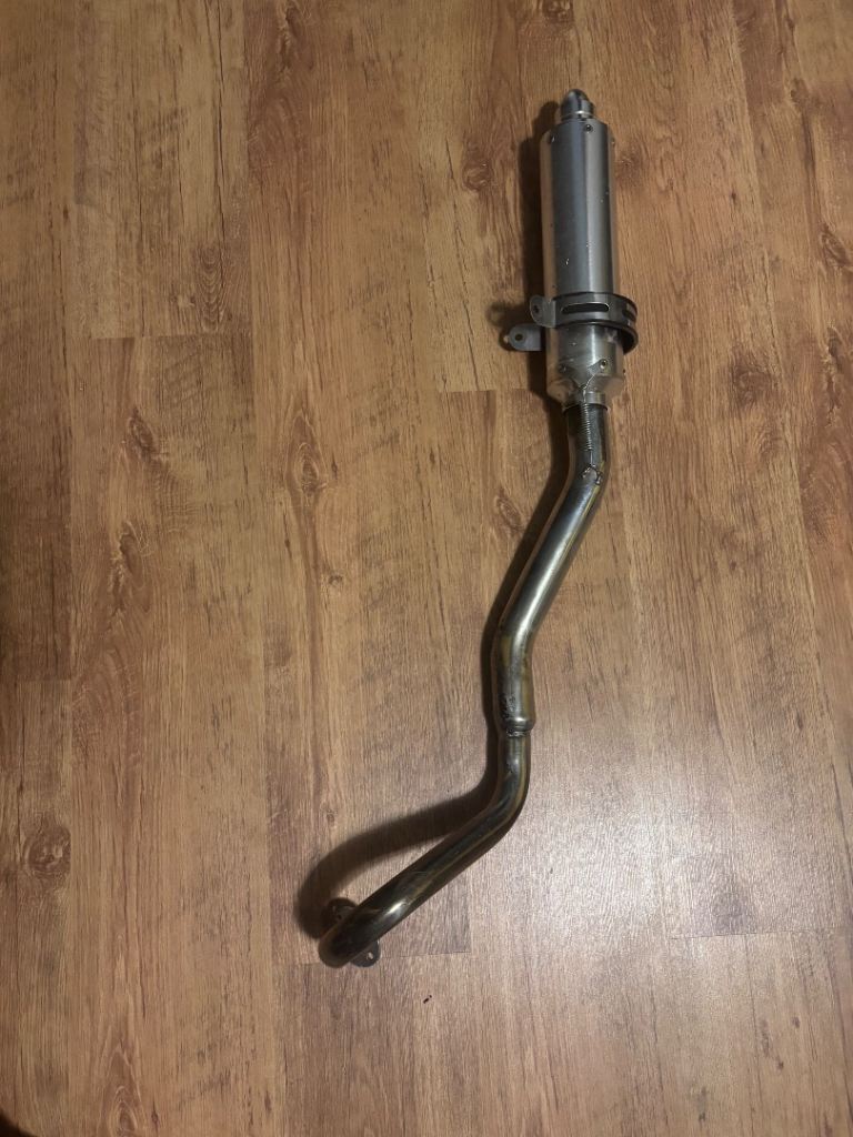 Monkey bike exhaust