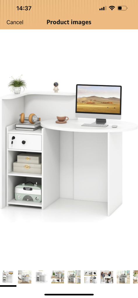 Small reception desk 