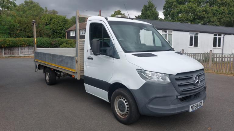 FREE ULEZ MERCEDES SPRINTER LWB TRUCK 14FT BODY TAIL LIFT IDEAL SCAFFOLDING 12 MONTH WARRANTY NO VAT