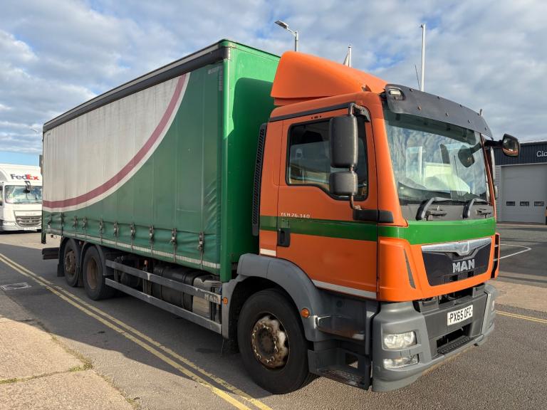 2015 MAN TG-M 26.340 Rear steering & Tail lift  NA Diesel Manual