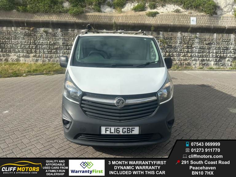 2016 Vauxhall Vivaro Ecoflex - Ex BT Van - NO VAT - 3 Months Warranty