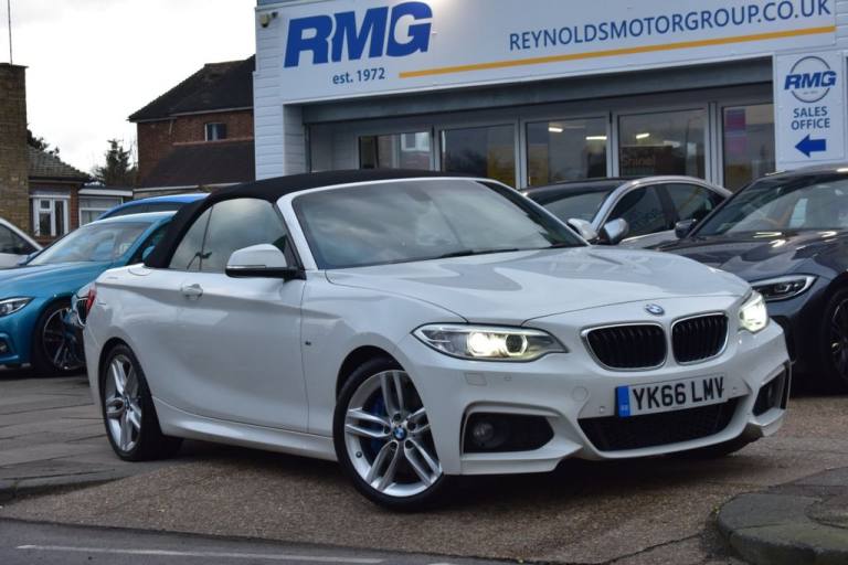 2017 BMW 2 Series 2 OWNERS FULL SERVICE HISTORY 2.0 220i M Sport Convertible 2dr | PETROL | A Con...