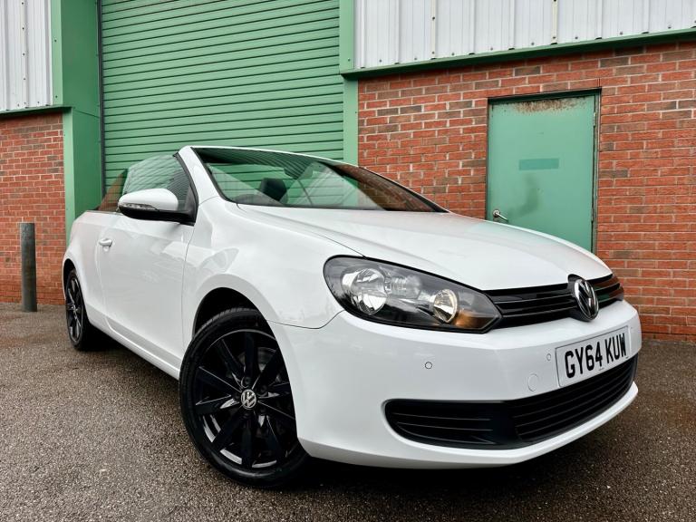 2015 (64) VOLKSWAGEN GOLF 2.0 TDI 140 SE CONVERTIBLE 55,000 MILES 1 LADY OWNER