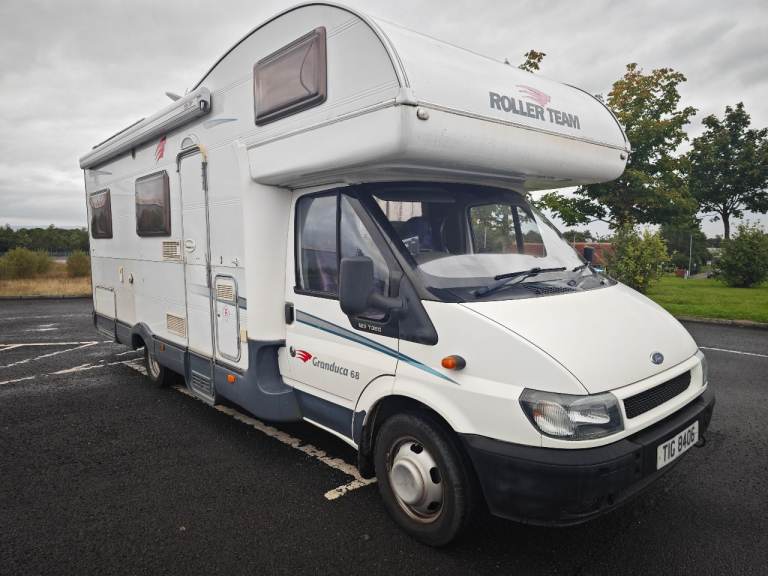 FORD TRANSIT 2.5D ONLY 65603 MILES. MOTORHOME ROLLER TEAM GRANDUCA 68