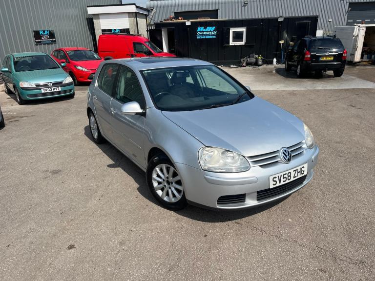 2008 Volkswagen Golf 1.9 TDI BLUE MOTION £35 TAX ELECTRIC SUN ROOF FULL LEATHER 