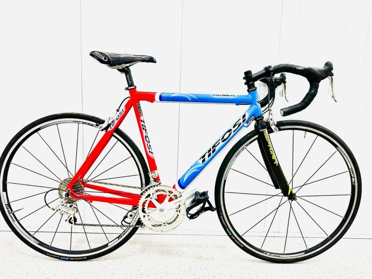 QS TIFFOSI COLUMBUS SIZE/S STI Gears 700c Wheels Super LW Road Bike.
