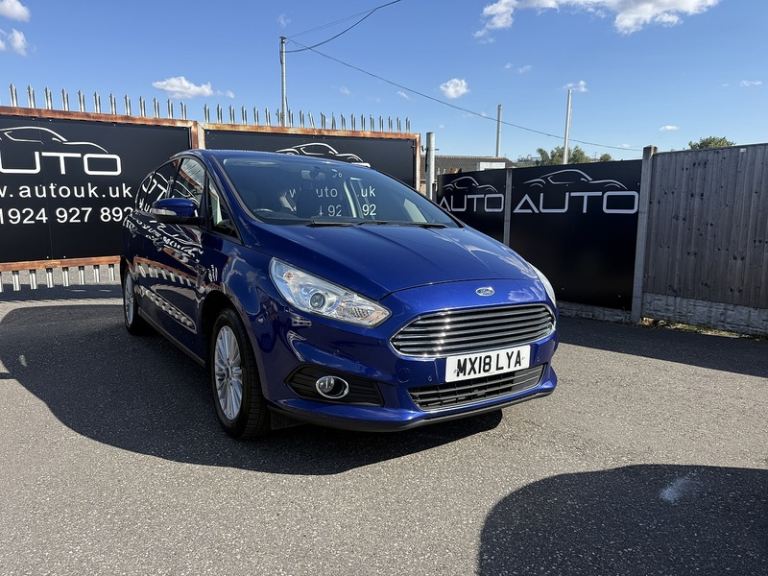 2018 Ford S-Max 2.0 TDCi Zetec MPV 5dr Diesel Manual Euro 6 (120 ps) MPV Diesel Manual