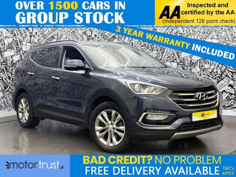 2016 Hyundai Santa Fe 2.2 CRDi Blue Drive Premium SUV 5dr Diesel Manual 4WD Euro 6 (s/s) (200 ps)...