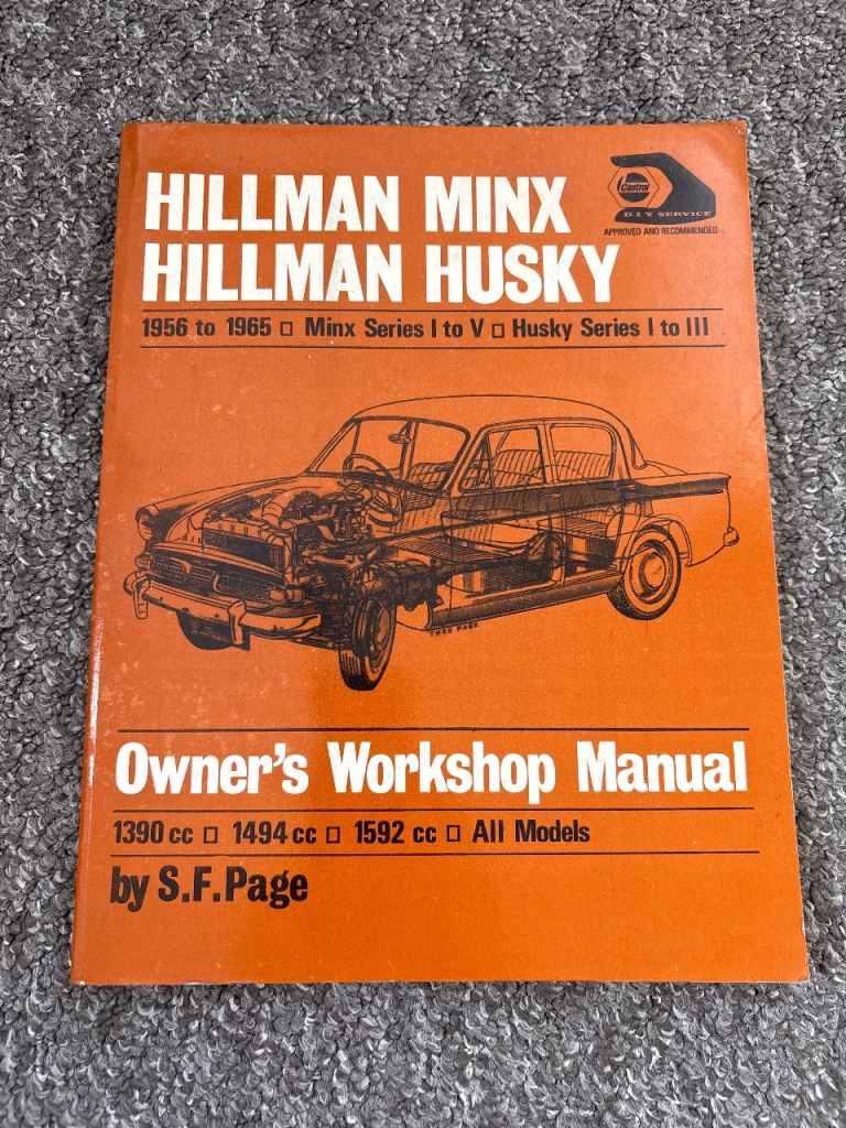 Hillman Minx & Husky Workshop Manual