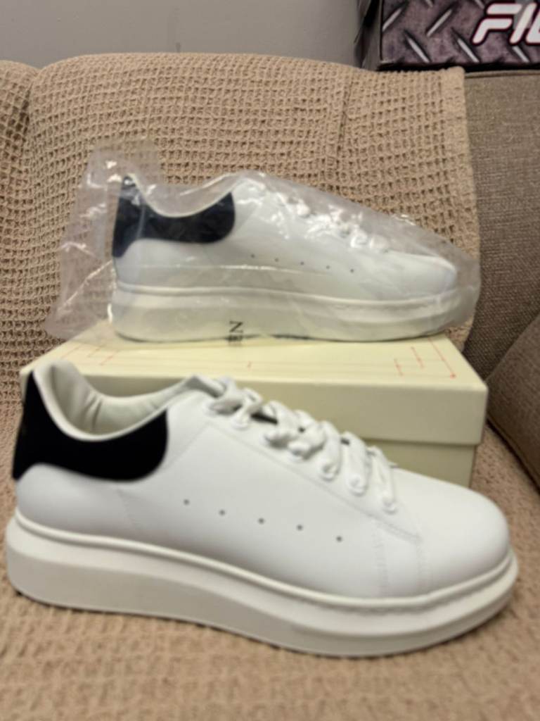 Alexander McQueen White Trainers - New in Box