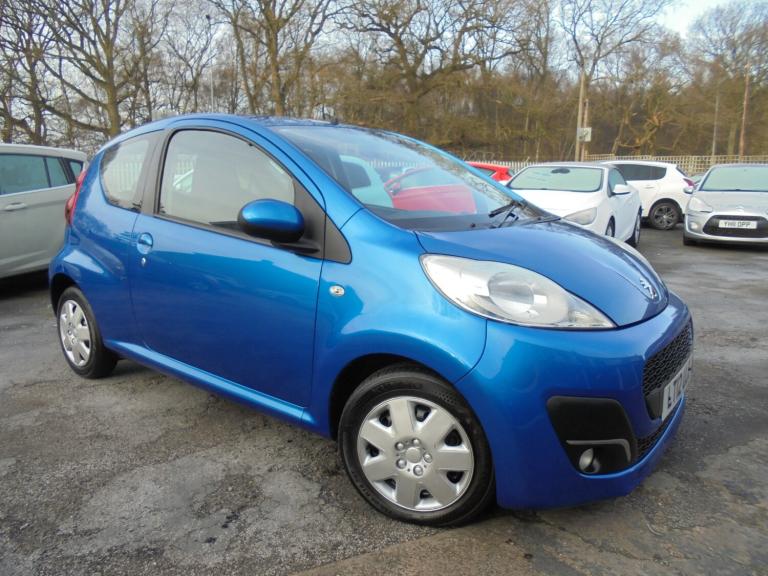 2012 Peugeot 107 1.0 Active 3dr HATCHBACK Petrol Manual