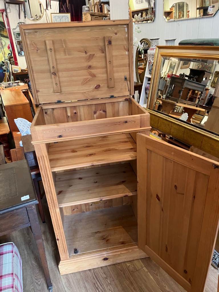  Pine storage cabinet 