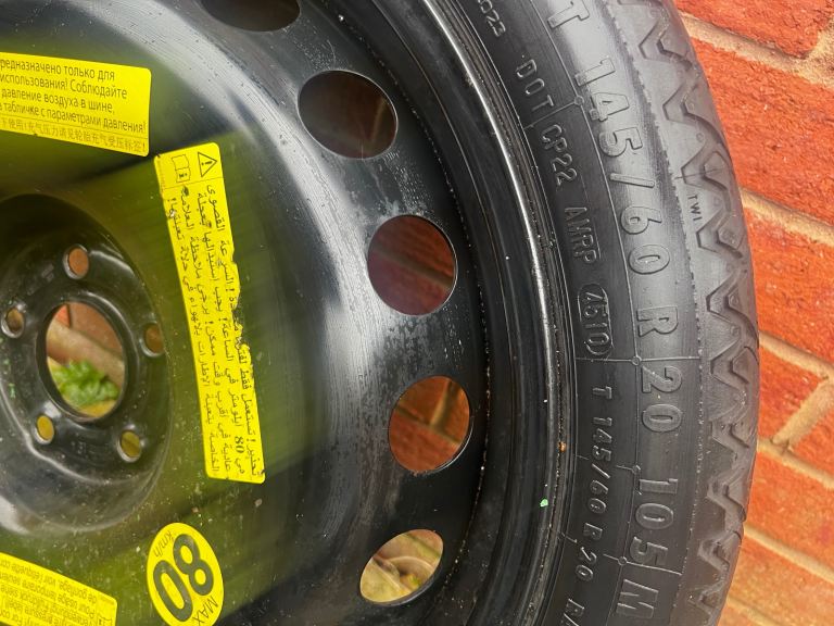 brand-new A7 audi spare tire