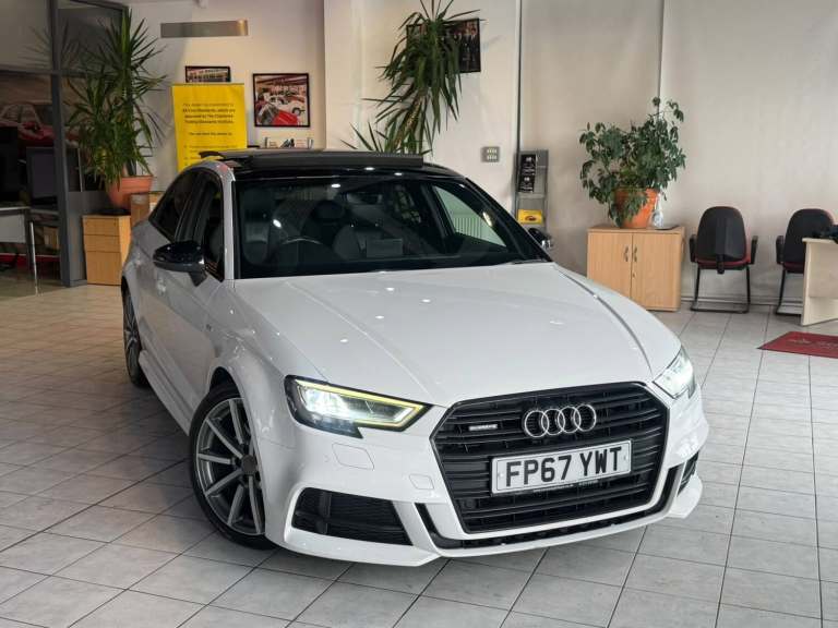 2017 Audi A3 2.0 TDI 184 Quattro Black Edition 4dr S Tronic [7] SALOON DIESEL Automatic