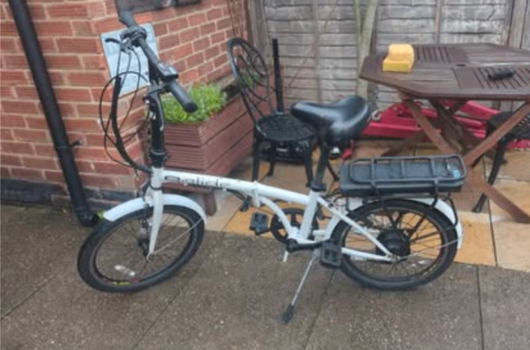 image for E-Glide Folding E-bike 20 inch.