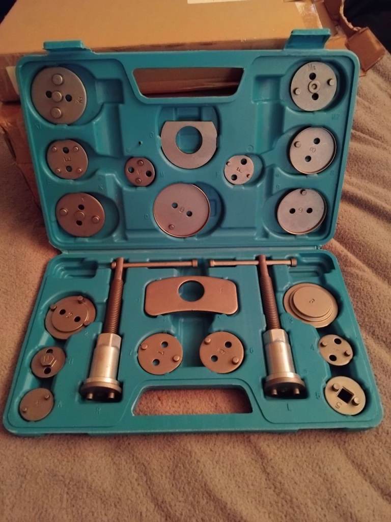Car/van brake calliper rewind sets 