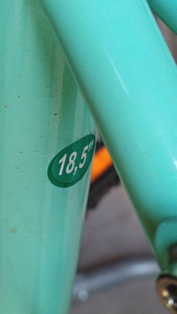 Teenage girls Green Bike Frame 18.5" – Good Condition