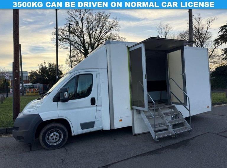 2012 12 CITROEN RELAY 2.2 HDI 35 130BHP L3 LWB MOBILE OFFICE INCIDENT/ EXHIBITIO